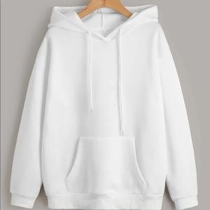 White hoodie